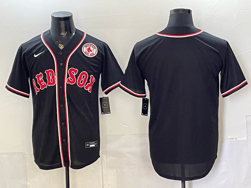 Men Boston Red Sox blank black 2026 Nike MLB Jerseys 0531002->boston red sox->MLB Jersey